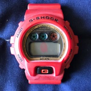 Red Bape G-Shock